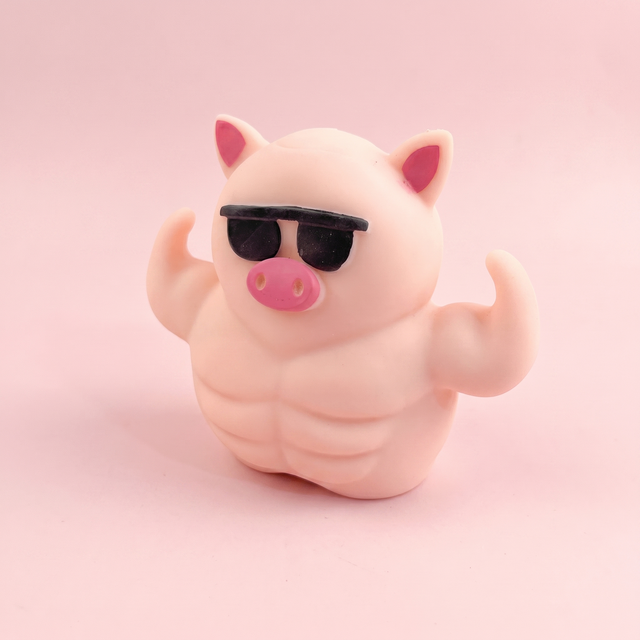 חזרזיר רך 🐷 — סקוויש להפגת מתח